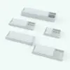 Revit changing station in different sizes and configurations and rendered in black and white (ambient occlusion style). Ideal for nurseries, day cares, baby rooms, etc, this fully parametric Revit furniture piece will dress up your renders and make them feel finished. Get it today and see for yourself.