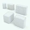 Changing station Revit family in different sizes and configurations to showcase its parametric flexibility.