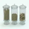 Glass Pasta Containers Revit Decor Family in 3D and rendered with three different types of pastas and in glass containers. This decoration Revit family is fully parametric and it allows you to change materials, to turn the pasta on/off and even to remove the lid and change the height of it. This makes this Revit family quite flexible and versatile.