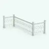 Ironwork and Wood Revit Railing Family in 3D and rendered in black and white (ambient occlusion style) to showcase the shapes and details better. This Revit family is fully parametric, easy to use and ready to render. Just load it into your project, select the materials (or use the provided ones) and hit the render button for instant results. Don't wait any longer and add this Ironwork and Wood Revit Railing Family to your assets today.