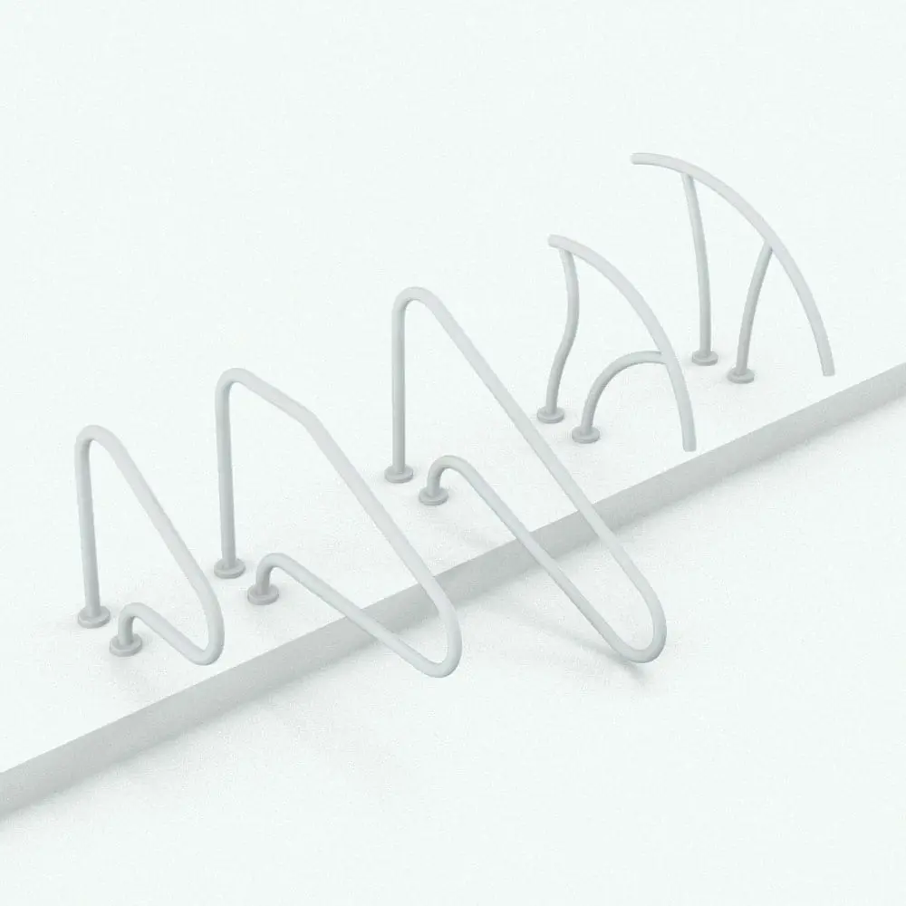 Revit Family / 3D Model - L-Shape Pool Handrails Revit Family / 3D Model - L-Shape Pool Handrails. This swimming pool Revit family comes with 5 different types of handrails to choose from for added versatility.