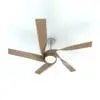 Modern Twisted Ceiling Fan Revit Family in 3D and rendered in a light colored wood finish with metallic support. Ideal for modern, contemporary or Scandinavian interior design styles, this fully parametric and easy to use ceiling fan Revit family will make your renders stand out in just a few clicks. Get it now and see for yourself.