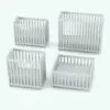 Crib Revit family in different sizes and configurations to showcase its parametric flexibility.