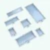 Rectangular Revit Swimming Pool Family With Hot Tub shown in different sizes and configurations to showcase its parametric flexibility. This Revit family allows you to customize the overall dimensions, to remove the hot tub all together, to turn elements on/off, to change materials and more to fully customize it to your taste and design style. Don't wait any longer and add this swimming pool Revit family to your personal assets today.
