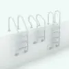 Revit Family / 3D Model - Roman Pool Ladder. This swimming pool Revit family comes with 3 options of ladders to choose from for further customization.