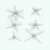 Big Light Traditional Revit Ceiling Fan shown in different sizes and configurations to showcase its parametric flexibility. This Revit family allows you to change the number of blades, the blades length, the length of the chains and much more. Don't wait any longer and get this Revit ceiling fan today.