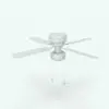 Big Light Traditional Revit Ceiling Fan in a different 3D view to show all the different parts and components of the fan. Ideal for traditional to contemporary interior design projects, this realistic looking Revit ceiling fan will transform your spaces in just a few clicks.