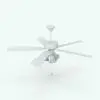 Traditional Elegant Ceiling Fan Revit Family in a different 3D view to showcase all the parts and details of this Revit family. Ideal for living rooms, offices, hotels, apartments of any size and many other spaces, this fully parametric Revit ceiling fan will seamlessly blend to any of your projects.