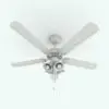 Traditional Refined Ceiling Fan Revit Family in 3D and rendered in black and white (ambient occlusion style) to show the details better. This Revit family is fully parametric, easy to use and ready to render. Just load it into your project, select the materials (or use the provided ones) and hit the render button for instant results. Don't wait any longer and get this Traditional Refined Ceiling Fan Revit Family now.