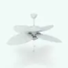 Lighted Tropical Ceiling Fan Revit Family in a different 3D to show the details and components of this Revit family a lot clearer. This family is fully parametric, easy to use and ready to render. Just load it into your project, load the provided textures (or use your own) and hit the render button for instant results. Don't wait any longer and add this Lighted Tropical Ceiling Fan Revit Family to your assets today.