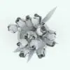 Tulips Revit Flowers Family in top view and rendered without any materials to showcase the details better. This Revit family is fully parametric, very easy to use and ready to render. Just load it into your project, select the size and materials (in case you want a different look) and hit the render button for instant results. Don't wait any longer and add this Tulips Revit Flowers Family to your cart today.
