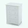 Dresser Revit family in 3D and rendered without any materials to show the details better. Ideal for bedrooms, kids rooms and even offices, this dresser Revit family will transform your spaces and make them look finished and alive in just a few clicks. Get it now and see for yourself.