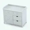 Changing station Revit furniture family in 3D and rendered in ambient occlusion style. Fully parametric, easy to use and ready to render this changing station will transform your nurseries, day care spaces and more into livable and finished renderings.