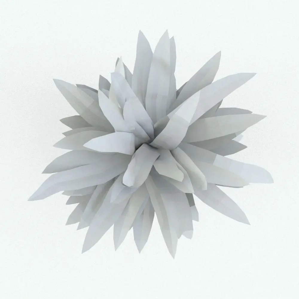 Revit Family / 3D Model - Yucca Revit Plant Family Top View Yucca Revit Plant Family in top view and rendered without any materials (ambient occlusion style) to showcase the shapes better. This Revit plant is fully parametric, easy to use and ready to render. Just load it into your Revit project, select the size and materials (in case you want to change them), and hit the render button for instant results. Don't wait any longer and add this Yucca Revit Plant Family to your cart today.