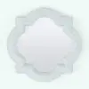 Quatrefoil Molding Revit Mirror Family in 3D and rendered in black and white (ambient occlusion style) to show the shapes better. This family is fully parametric, easy to use and ready to render. Just load it into your project, load the provided textures (or use your own for even further customization) and hit the render button for instant results. Don't wait any longer and add this Quatrefoil Molding Revit Mirror Family to your cart today.