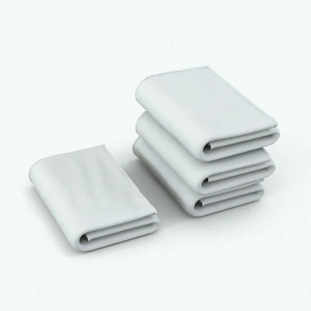 Revit Family / 3D Model - Stack of Towels Revit Family Variations Stack of Towels Revit Family shown in the two different formats it comes in (single towel and stack of 3 towels). This Revit family is perfect for residential, commercial or hospitality projects and it will bring a touch of warmth and finesse to your renders. Don't let this opportunity go by and add this towel Revit family to your personal assets now.