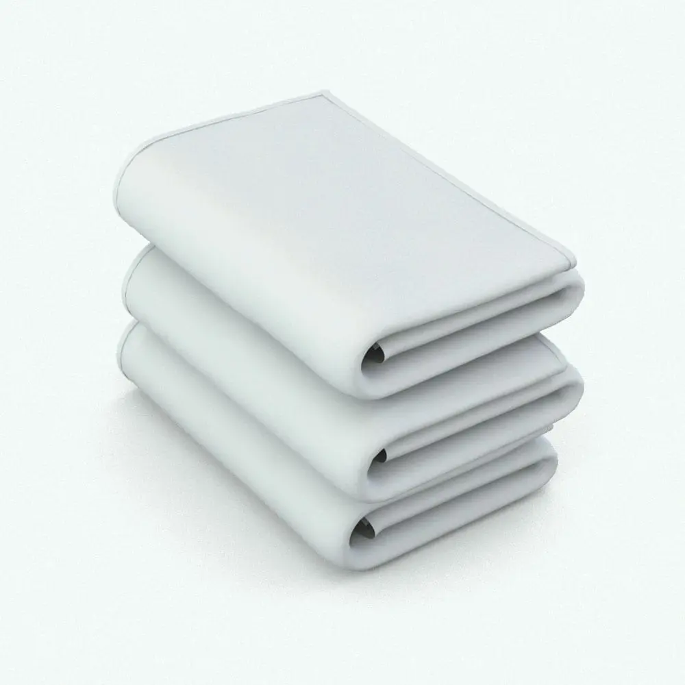 stackOfTowels_0Revit Family / 3D Model -Stack of Towels Revit Family Perspective03 Stack of Towels Revit Family in 3D and rendered without any materials to see the shapes better. This Revit family includes parametric materials and it is very easy to use. Just load it into your project, load the provided textures (or use your own) and hit the render button. As simple as that. Get it today and see for yourself how this towels Revit family will improve the look of your renders in just a few clicks.