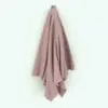 Towel Revit Family With Hook rendered in a different material. This Revit towel was created using a hybrid approach, which means that the towel was created in a different software to achieve a realistic shape/look to it. Additionally, this hybrid approach allows you to use any texture on the towel and have it wrap around naturally (just like it would in real life), giving it an even more realistic effect. Don't wait any longer and get this Towel Revit Family With Hook today.