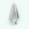 Towel Revit Family With Hook in 3D and rendered without any materials to see the shapes better. This Revit family is fully parametric, easy to use and ready to render. Whether you're designing a small bathroom or a large one, this towel Revit family will definitely make a difference in the final look.
