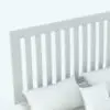 Revit Family / 3D Model - Bed With Wood Slats Headboard Detail