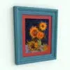 Picture Frame Revit Family Multiple Profiles showing just one frame on a wall. Ideal for living rooms, bedrooms, kitchens, dining rooms, offices, hallways and more, this fully parametric and easy to use picture frame Revit family will transform your spaces in just a few clicks.