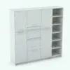 Revit kitchen cabinets-oven side of this 3-part family. Ideal for residential or commercial purposes this highly detailed Revit kitchen will elevate your projects and 3D renderings to new levels.