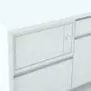 Detail 2 showing the Revit microwave in this kitchen, which is embedded within the island cabinetry.