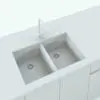 Detail 4 of the Revit sink. This sink is fully parametric and highly detailed to create photorealistic results.