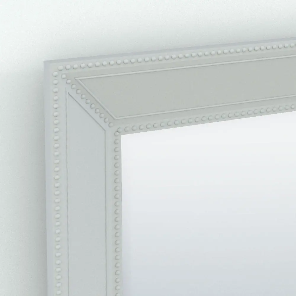 Revit Family / 3D Model - Rectangular Wall Mirror Revit Family Detail Details of this Rectangular Wall Mirror Revit Family where the detail dots can be seen.