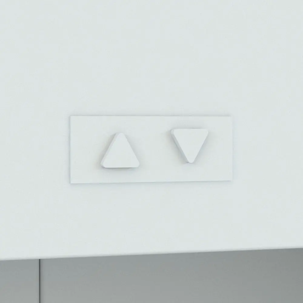 Revit Family / 3D Model - Circular Panoramic Elevator Revit Family Detail 2 Detail of the arrows at the top of the doors in this Revit family.