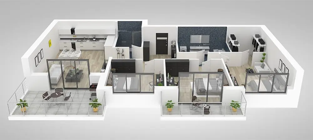 What is BIM? Understanding the concept and its benefits | 3D section view