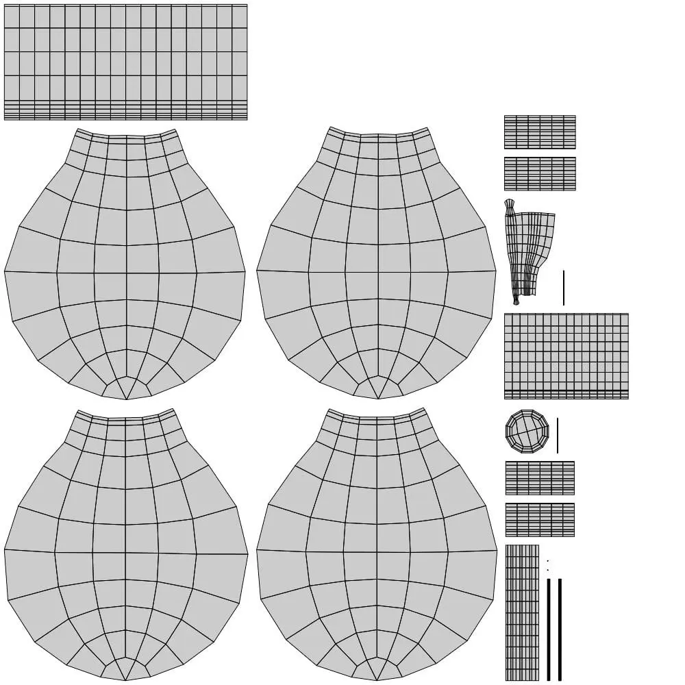 Revit Family / 3D Model - Leather Square Lamp UV's 2 Revit Family / 3D Model - Leather Square Lamp 3D Model UV's 2