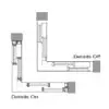 Corner Sliding Door Revit Family - SLD-OX-Corner-XO Multi Slide in 2D view.