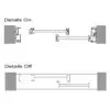 Multislide Sliding Door Revit Family - SLD-OX-MultiSlide in 2D with and without details.