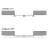 2D details of the Sliding Revit Pocket Door Family - SLD-PX-XP Bi-Part