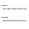 2D details of this Quad Slope Revit Window Family - SLW-E4