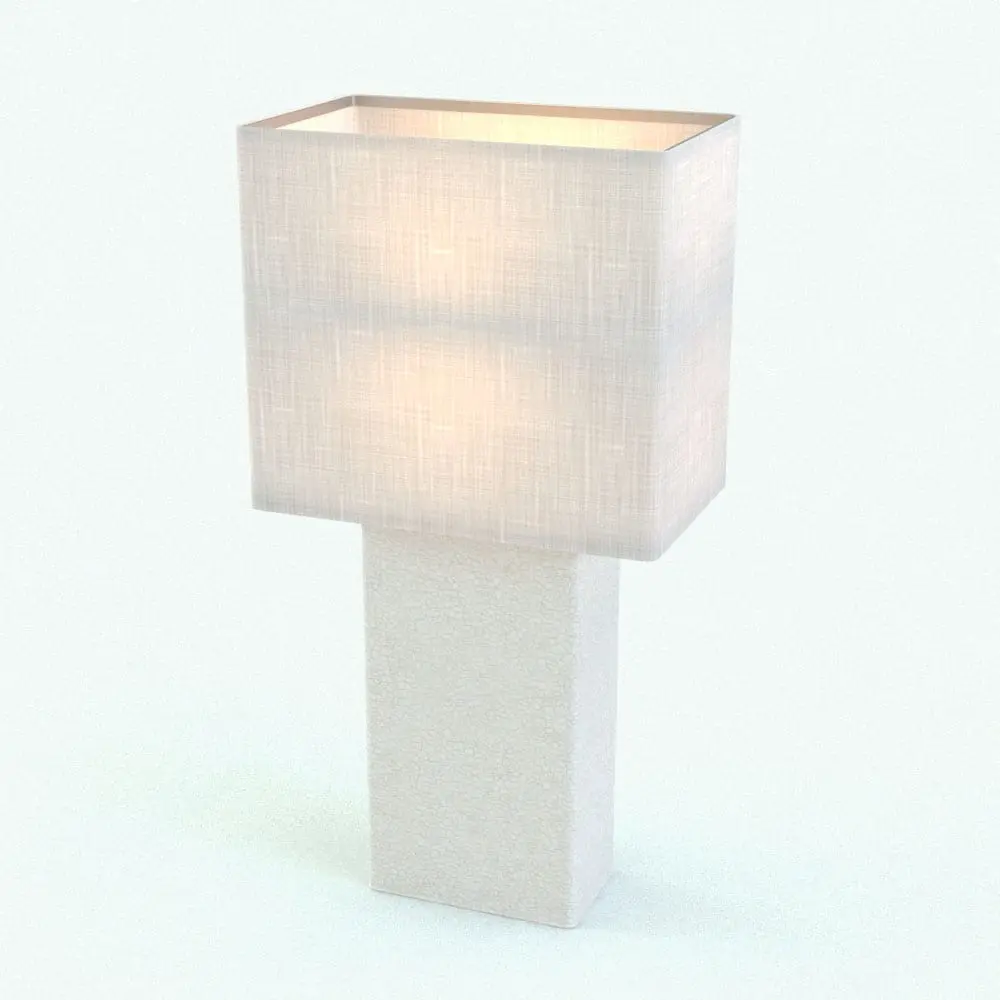 Revit Family / 3D Model - Leather Square Lamp Revit Family Rendered in Revit Leather Square Lamp Revit Family in 3D and rendered in a white colored leather base and a light colored fabric for the shade. This Revit family is fully parametric, easy to use and ready to render. Just load it into your project, select the materials and hit the render button for instant results. Don't wait any longer and get this Leather Square Lamp Revit Family today.