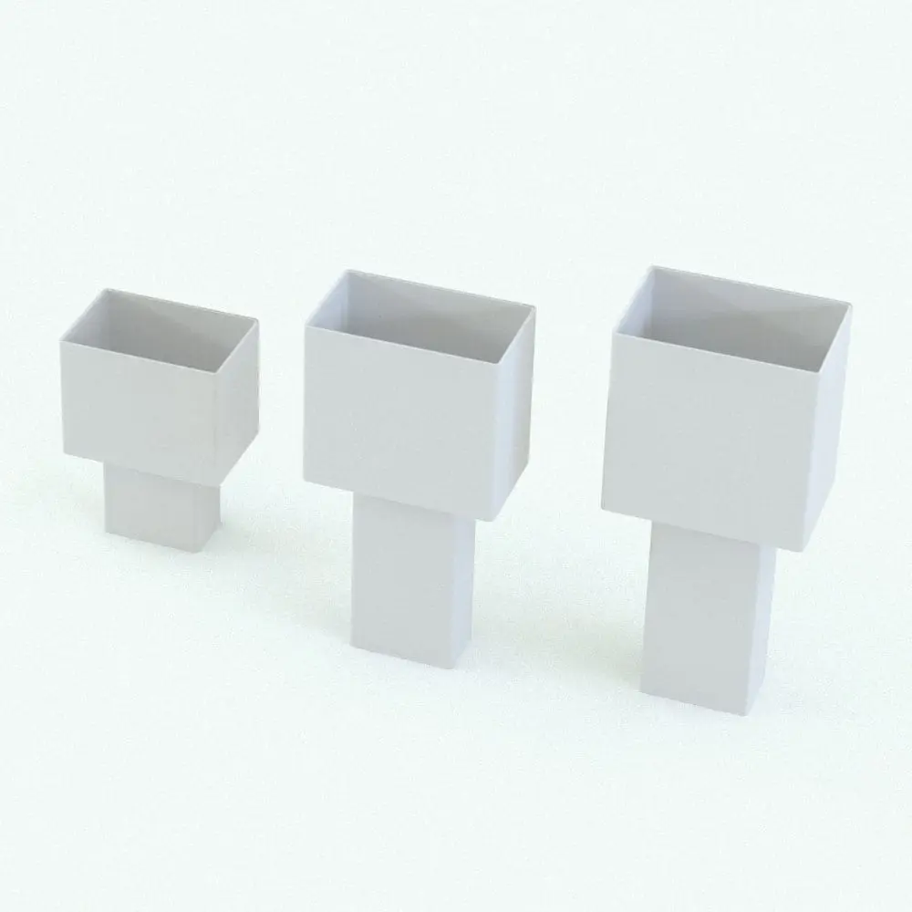 Revit Family / 3D Model - Leather Square Lamp Revit Family Variations Leather Square Lamp Revit Family shown in the 3 pre-configured sizes it comes in. Additionally, you can create any other size by clicking on Edit Type and creating new types. Ideal for residential, commercial or hospitality settings this elegant-looking lamp Revit family will transform your spaces in just a few clicks.