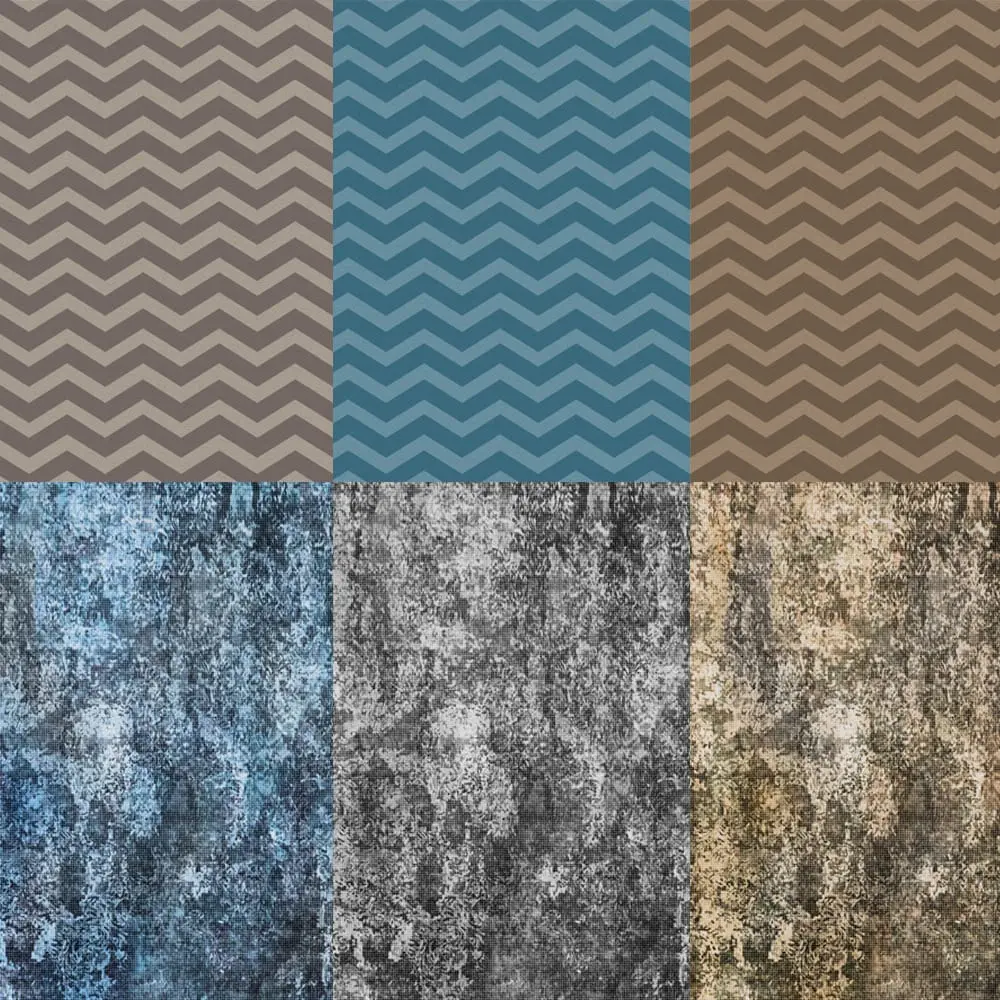 Multishape Revit Rug Family included textures Included textures in the Multishape Revit Rug Family.