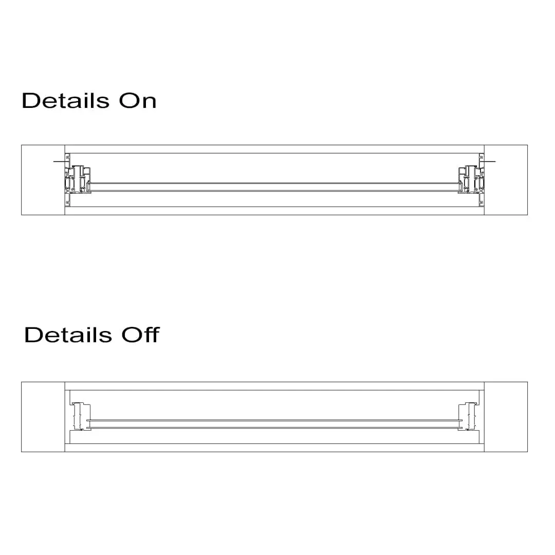 Revit Family / 3D Model - Casement Revit Window Family - T600N Details 2D details in this Casement Revit Window Family - T600N