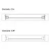 2D details of this XL Casement Revit Window Family - T600N