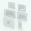 Casement Revit Window Family shown in different sizes and configurations to showcase its parametric flexibility. This Revit family allows you to change the overall dimensions, the materials, the opening percentage and even the position within the wall for maximum control. Ideal for residential, commercial or hospitality projects, this Revit window family is the perfect complement to any Revit project.