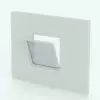 Hopper Revit Window Family in 3D and rendered in black and white (ambient occlusion style) to show the details better. Whether you are working on residential of commercial projects, this Revit window family will seamlessly blend into any of your projects. Get it today. It's FREE!