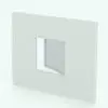 XL Casement Revit Window Family in 3D and rendered in black and white (ambient occlusion style) to show the shapes better. This Revit family is highly details and fully parametric. Ideal for residential, commercial and hospitality projects, this Revit window family will transform your spaces in just a few clicks. Get it today. Its FREE.