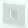 XL Casement Revit Window Family in 3D and rendered in black and white (ambient occlusion style) to showcase the shapes better. This Revit family is fully parametric and fully detailed. It includes handle and very realistic frames that will make any of your projects look professional. Don't wait any longer and download this FREE Revit window family today.