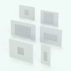 Fixed Revit Window Family - T600N | Blackbee3D