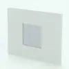 Fixed Revit Window Family in 3D and rendered in black and white (ambient occlusion style) to show the shapes better. This Revit family is fully parametric and fully detailed so you can have professional looking renders in just a few clicks. Don't wait any longer and get this Revit window family today.