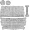 Revit Family / 3D Model - Dual Tone Dinnerware UV's 3