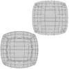 Revit Family / 3D Model - Dual Tone Dinnerware UV's 2