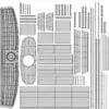 Revit Family / 3D Model - Double Door Refrigerator With Bottom Freezer UV's 2